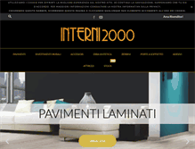 Tablet Screenshot of interni2000.com